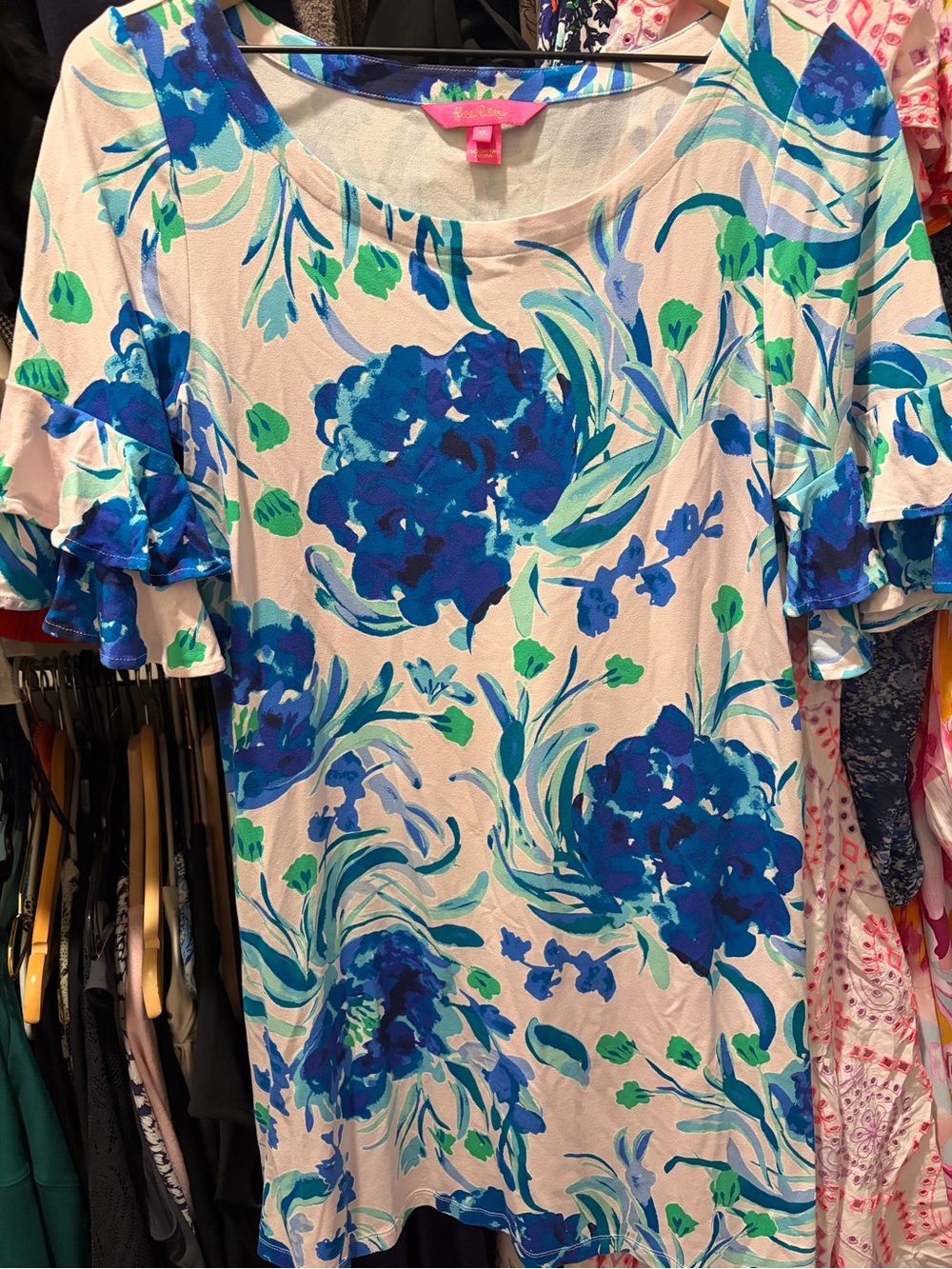 Lilly Pulitzer Lula dress- Pink Tropics Sweet Pea